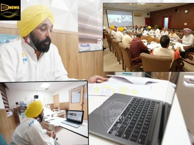 CM भगवंत मान ने अस्पताल से चलाई कैबिनेट मीटिंग, किसानों के लिए बड़ी राहत